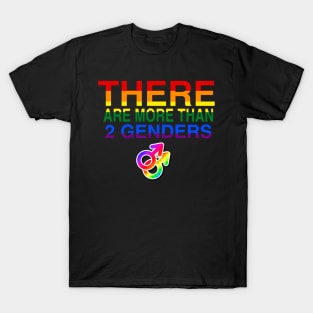 Cool Gift - There Are More Than Two Genders T-Shirt